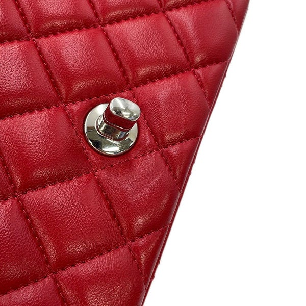 シャネル チェーンショルダーバッグ ミニマトラッセ ココマーク ラムスキン A35200 CHANEL ミニマト