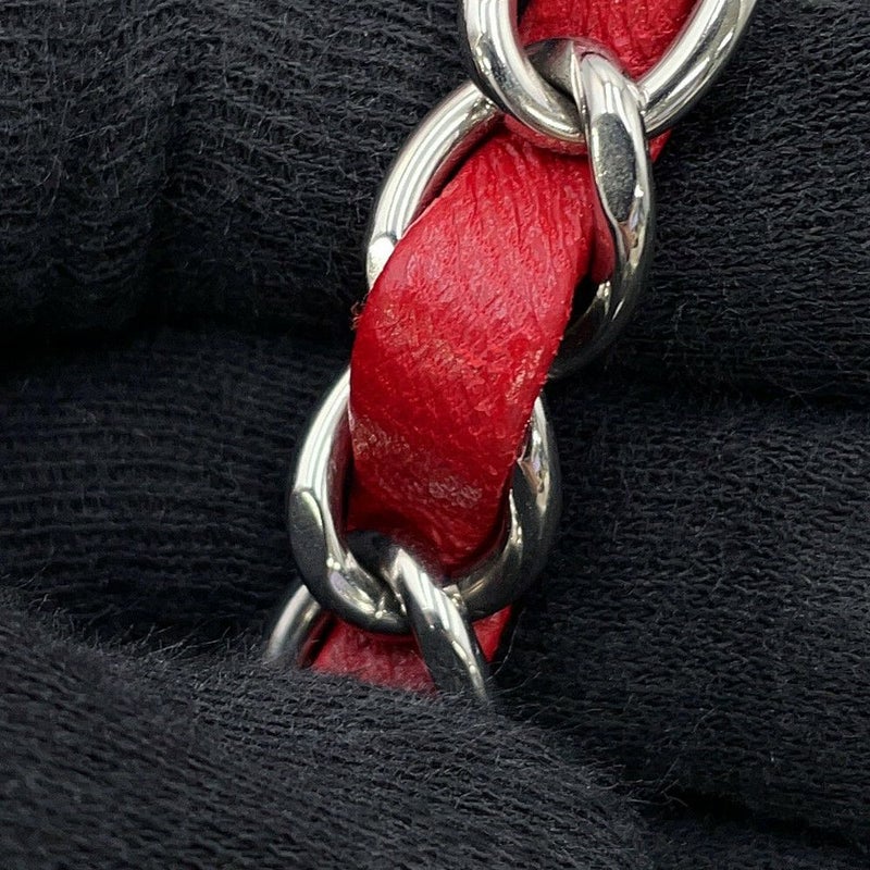 シャネル チェーンショルダーバッグ ミニマトラッセ ココマーク ラムスキン A35200 CHANEL ミニマト