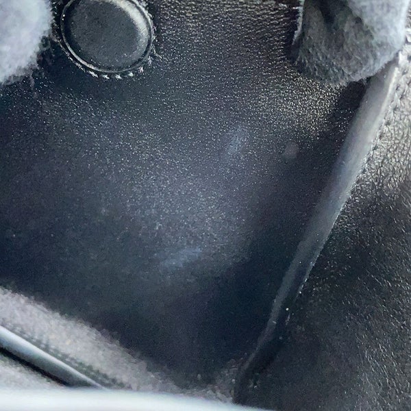 プラダ ハンドバッグ ロゴ ミニバッグ レザー 1BA349 PRADA 黒