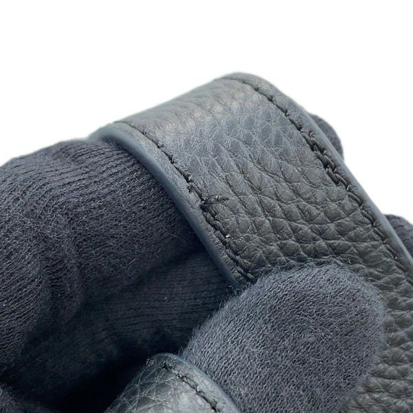 プラダ ハンドバッグ ロゴ ミニバッグ レザー 1BA349 PRADA 黒