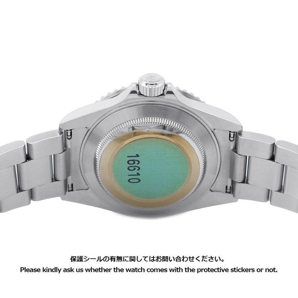 ロレックス サブマリーナ デイト F番 16610LV ROLEX 腕時計 ウォッチ 黒文字盤