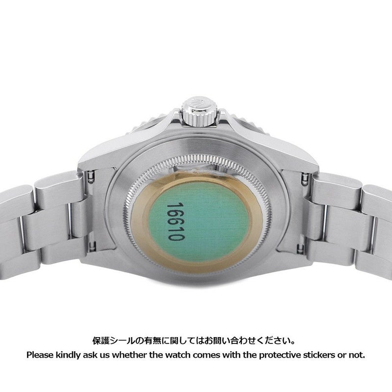 ロレックス サブマリーナ デイト F番 16610LV ROLEX 腕時計 ウォッチ 黒文字盤