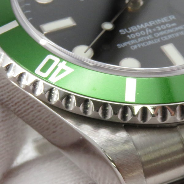 ロレックス サブマリーナ デイト F番 16610LV ROLEX 腕時計 ウォッチ 黒文字盤