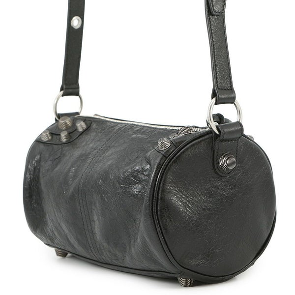 バレンシアガ ショルダーバッグ ル カゴール シリンダー レザー 771716 BALENCIAGA バッグ 黒