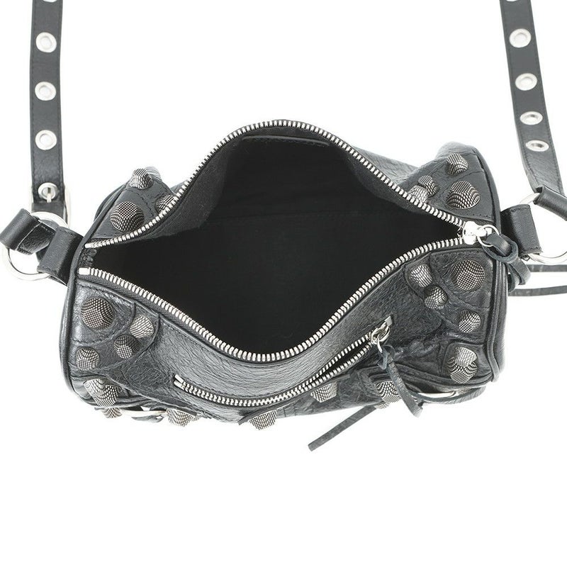 バレンシアガ ショルダーバッグ ル カゴール シリンダー レザー 771716 BALENCIAGA バッグ 黒