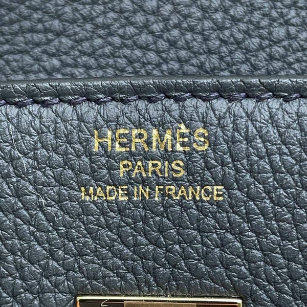 エルメス バーキン25 グリミスティ/シャンパンゴールド金具 トゴ W刻印 HERMES Birkin ハンドバッグ