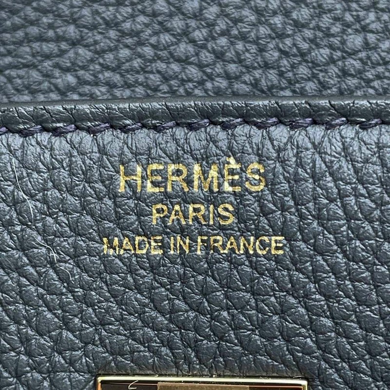 エルメス バーキン25 グリミスティ/シャンパンゴールド金具 トゴ W刻印 HERMES Birkin ハンドバッグ