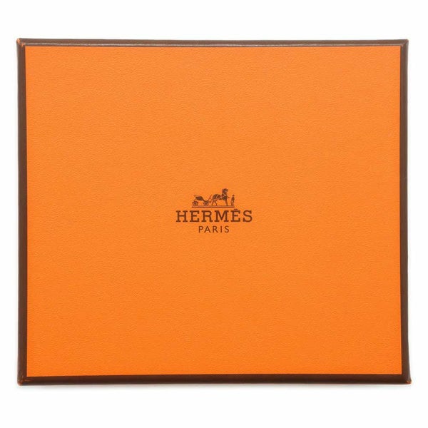 エルメス カードケース ベアン ミニ ゴールド/シルバー金具 エプソン B刻印 HERMES 財布