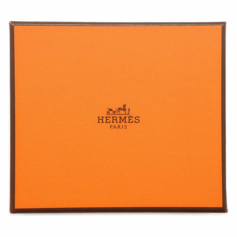 エルメス カードケース ベアン ミニ ゴールド/シルバー金具 エプソン B刻印 HERMES 財布