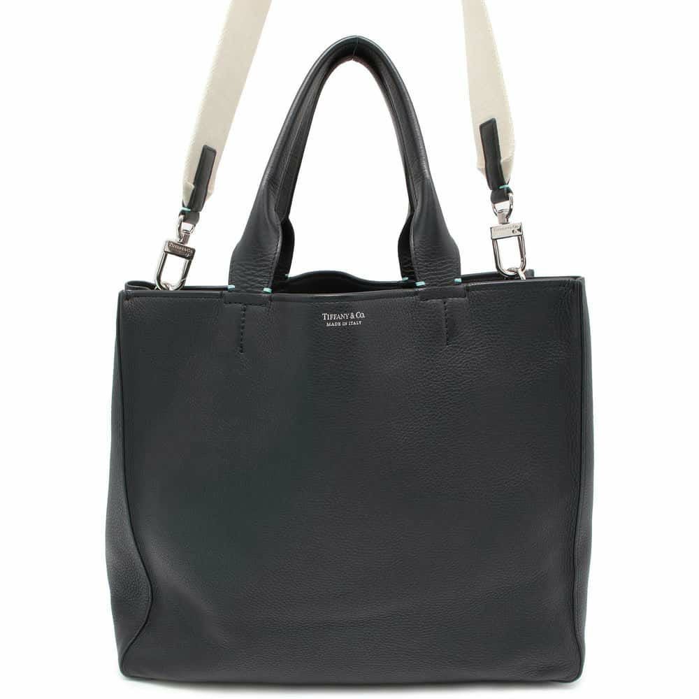ティファニー TIFFANY&Co. トートバッグ 2WAY ハンド ショルダーバッグ ブラック TIFFANY&Co.（ティファニー） 2WAY ハンド ショルダーバッグ トート