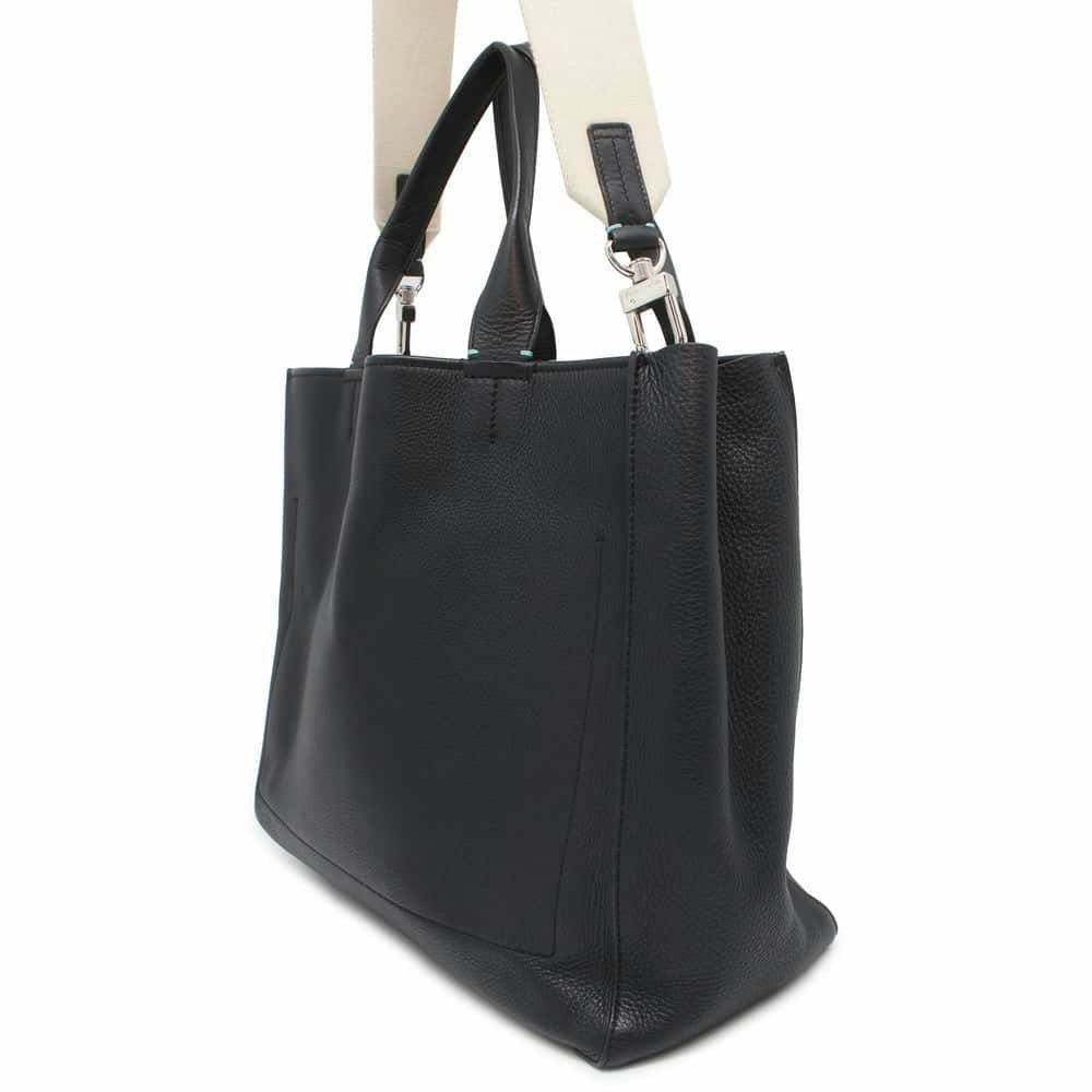 ティファニー TIFFANY&Co. トートバッグ 2WAY ハンド ショルダーバッグ ブラック ティファニー トートバッグ レザー Tiffany&Co. 2wayショルダーバッグ
