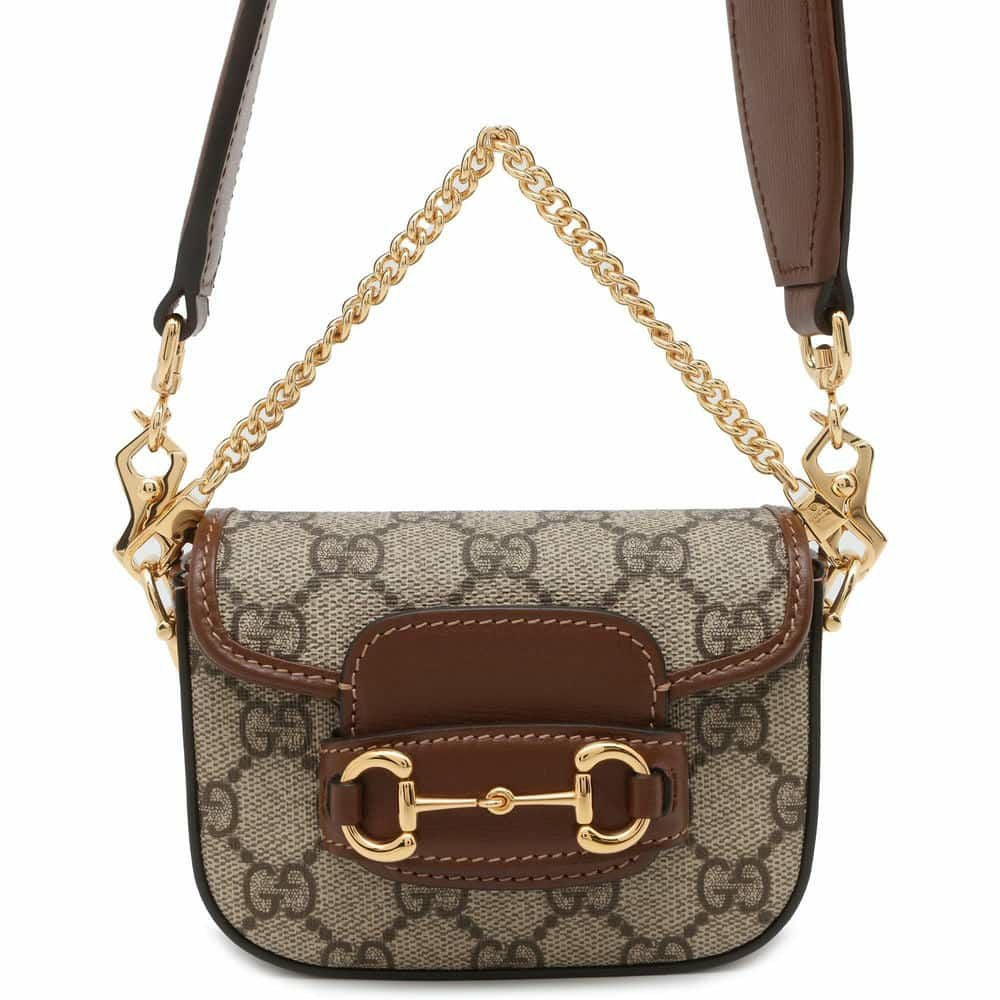 Vintage グッチ GUCCI バッグ ショルダーバッグ スウェード ホースビット レディース 肩掛け 鞄 イタリア製 ブラウン ウィメンズ スエード ローファー、バッグ＆ブーツ | GUCCI公式 | GUCCI® JP