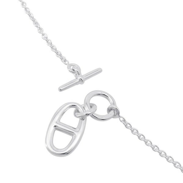 エルメス ネックレスシェーヌダンクル アミュレット SV925シルバー HERMES ジュエリー
