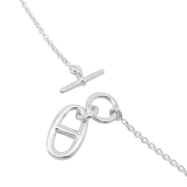 エルメス ネックレスシェーヌダンクル アミュレット SV925シルバー HERMES ジュエリー