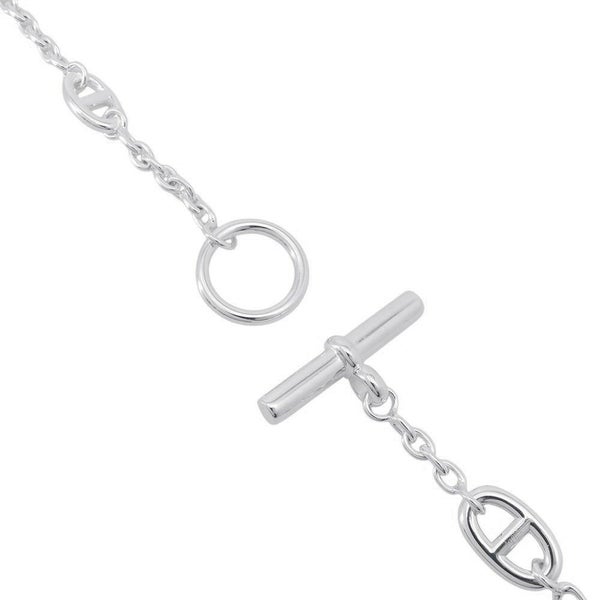 エルメス ネックレス シェーヌダンクル ファランドール SV925シルバー HERMES ロングネックレス ジュエリー