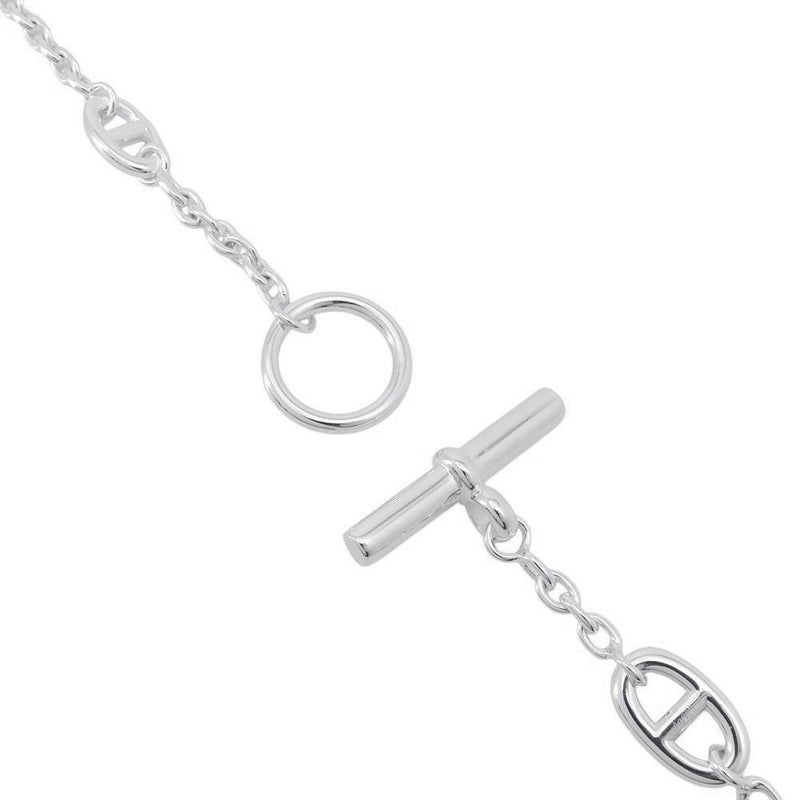 エルメス ネックレス シェーヌダンクル ファランドール SV925シルバー HERMES ロングネックレス ジュエリー