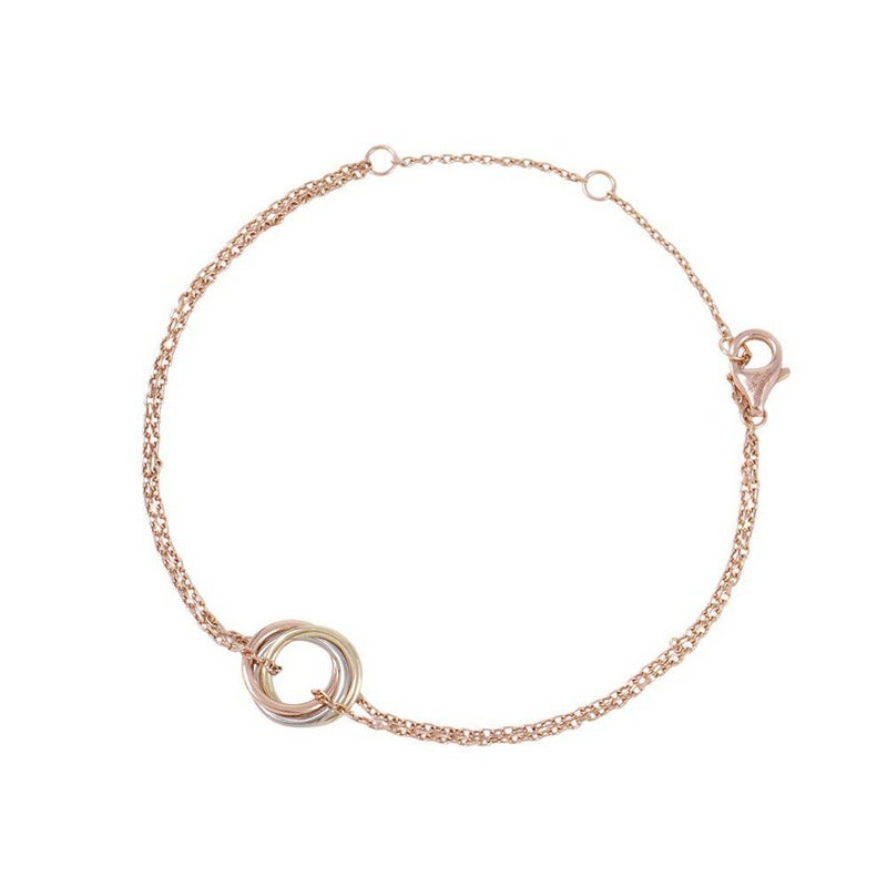 カルティエ ブレスレット トリニティ K18YG/K18PG/K18WG B6036818 ジュエリー