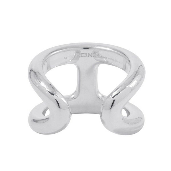 エルメス リング オスモズGM Osmose SV925シルバー リングサイズ56 HERMES ジュエリー 指輪