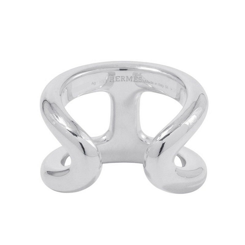 エルメス リング オスモズGM Osmose SV925シルバー リングサイズ56 HERMES ジュエリー 指輪