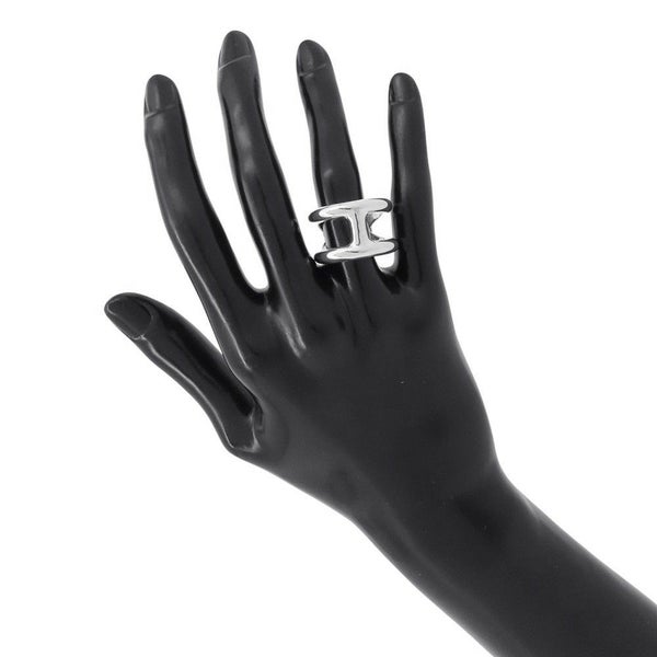 エルメス リング オスモズGM Osmose SV925シルバー リングサイズ56 HERMES ジュエリー 指輪