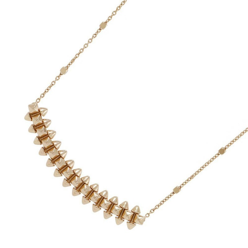 カルティエ ネックレス クラッシュ ドゥ カルティエ ペンダント スモール K18YGイエローゴールド B7224744  ローズゴールド