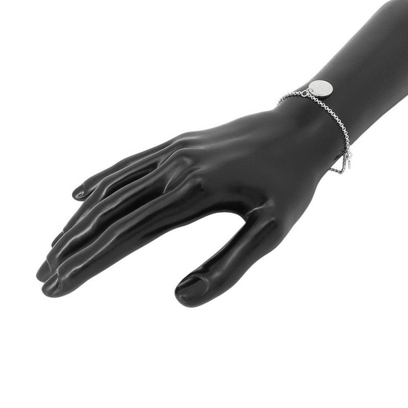 エルメス ブレスレット エクスリブリス PM SV925シルバー/K18PGピンクゴールド サイズSH HERMES ジュエリー