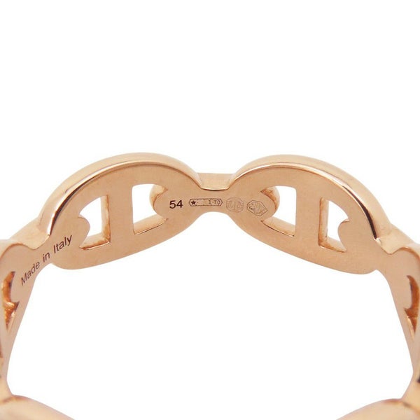 エルメス リング シェーヌダンクル アンシェネPM Enchainee K18PGピンクゴールド リングサイズ54 HERMES ジュエリー