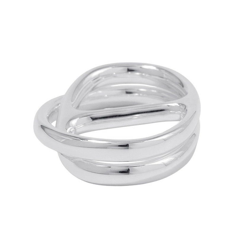 エルメス リング シェーヌダンクル パンク ダブルリング SV925シルバー リングサイズ52 HERMES ジュエリー 指輪