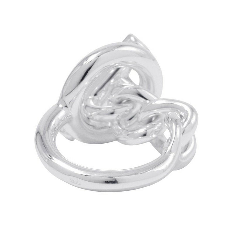 エルメス リング クロワゼットMM SV925シルバー リングサイズ52 HERMES ジュエリー 指輪