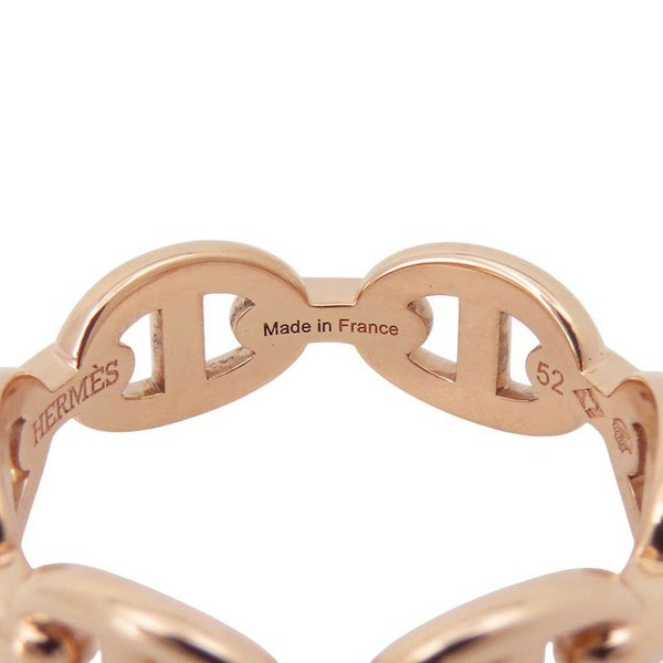 エルメス リング シェーヌダンクル アンシェネPM Enchainee K18PGピンクゴールド リングサイズ52 HERMES ジュエリー