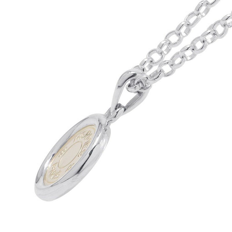 エルメス ネックレス セリエ ペンダント SV925シルバー/K18PGピンクゴールド HERMES ロングネックレス ジュエリー