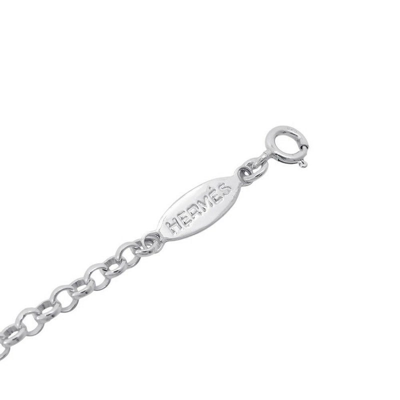 エルメス ネックレス セリエ ペンダント SV925シルバー/K18PGピンクゴールド HERMES ロングネックレス ジュエリー