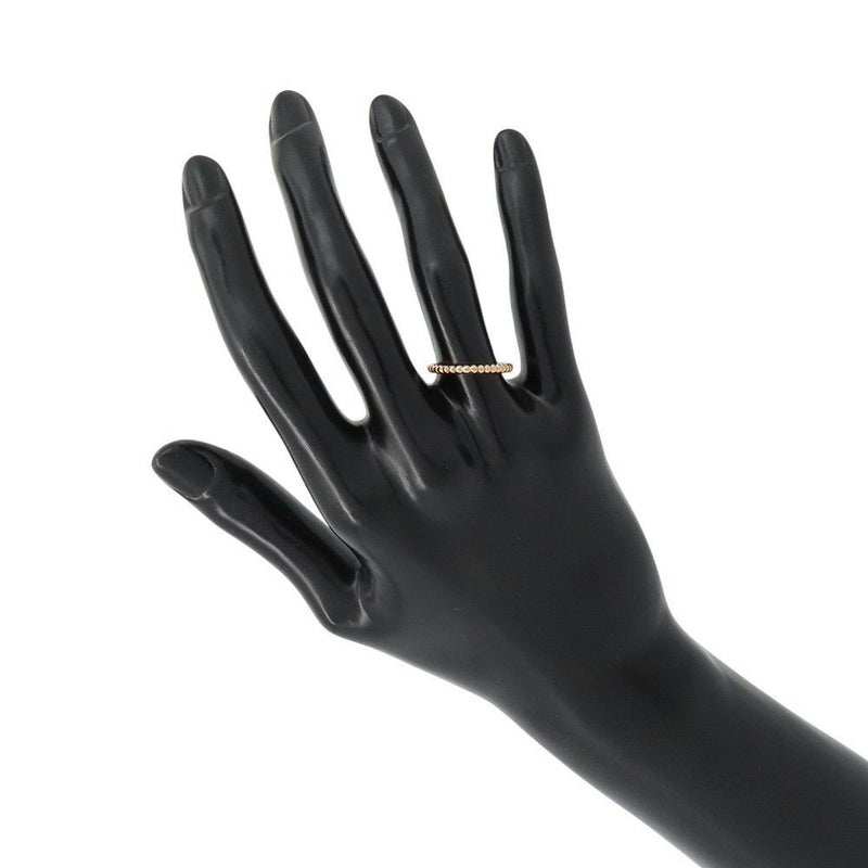 ヴァンクリーフ＆アーペル リング ペルレ K18PGピンクゴールド サイズ51 スモールモデル SM VCARPJME00 V&A ローズゴールド