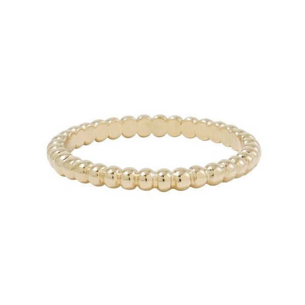 ヴァンクリーフ＆アーペル リング ペルレ K18YGイエローゴールド サイズ51 スモールモデル SM VCARPJMG51 V&A