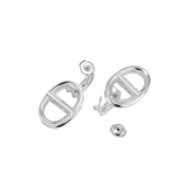 エルメス ピアス シェーヌダンクル レポンス ピアス Earrings SV925シルバー HERMES ジュエリー