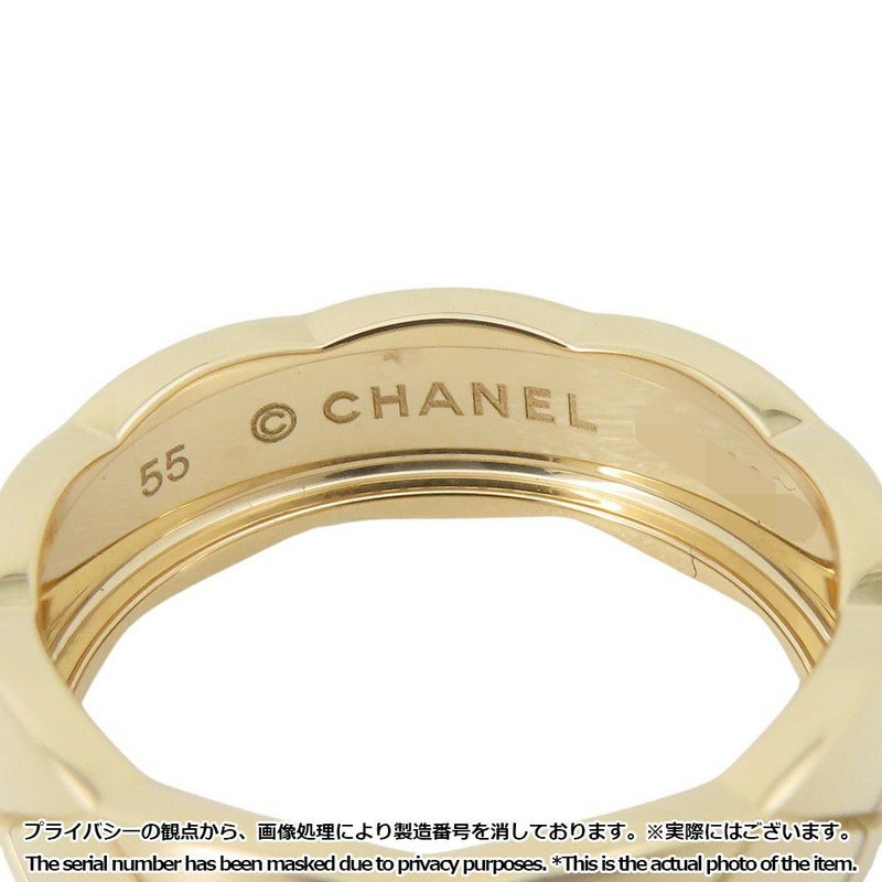 シャネル リング ココクラッシュ コレクション ミディアム MM K18YGイエローゴールド リングサイズ55 J10571 ジュエリー 指輪