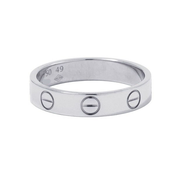 カルティエ リング ラブリング スモールモデル SM K18WGホワイトゴールド リングサイズ49 B4085100 ジュエリー 指輪