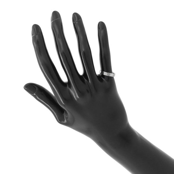 カルティエ リング ラブリング スモールモデル SM K18WGホワイトゴールド リングサイズ49 B4085100 ジュエリー 指輪