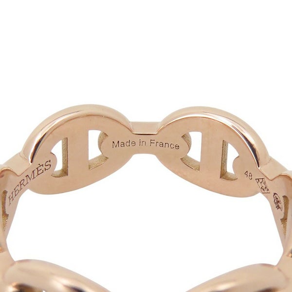 エルメス リング シェーヌダンクル アンシェネPM Enchainee K18PGピンクゴールド リングサイズ48 HERMES ジュエリー