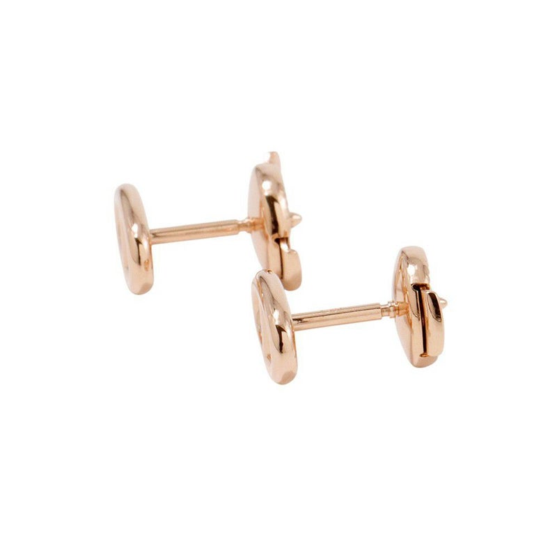 エルメス ピアス シェーヌダンクル スタッド K18PGピンクゴールド HERMES ジュエリー アクセサリー