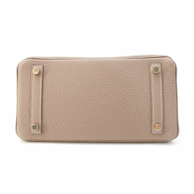 エルメス バーキン25 エトゥープ/ゴールド金具 トゴ W刻印 HERMES Birkin ハンドバッグ