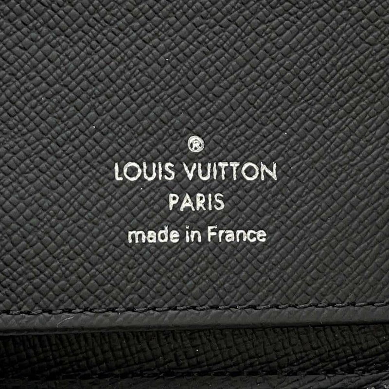 ルイヴィトン 長財布 モノグラム・エクリプス ジッピーウォレット・ヴェルティカル M62295 LOUIS VUITTON メンズ 黒
