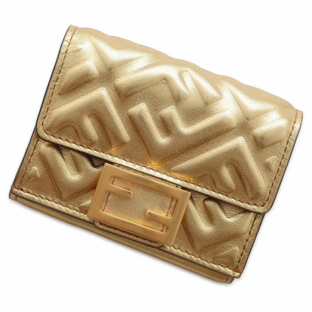 フェンディ 三つ折り財布 バゲット マイクロ 8M0395 FENDI 財布