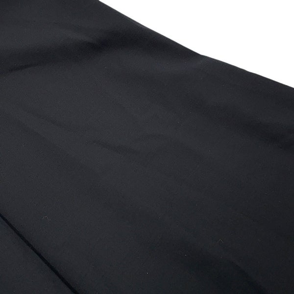 エルメス パンツ ダブルボタン ワイド ショートパンツ ウール レディース44 HERMES ボトムス 黒