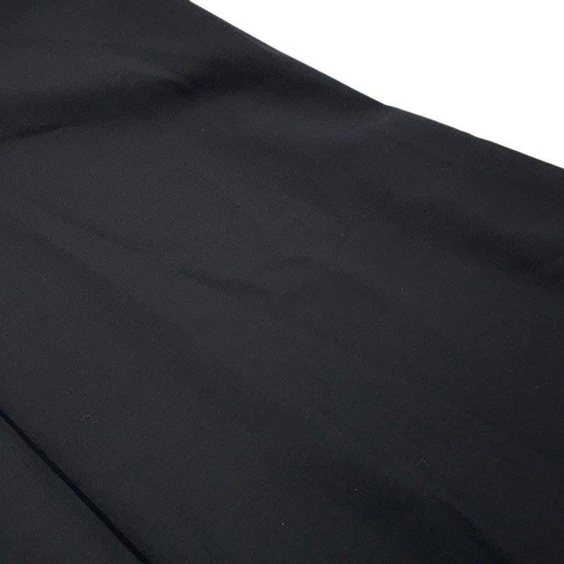 エルメス パンツ ダブルボタン ワイド ショートパンツ ウール レディース44 HERMES ボトムス 黒