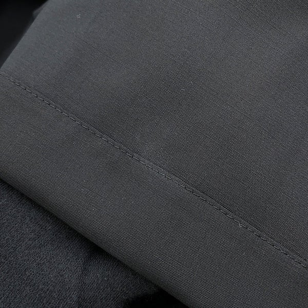 エルメス パンツ ダブルボタン ワイド ショートパンツ ウール レディース44 HERMES ボトムス 黒