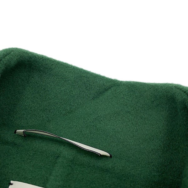 エルメス コート ロングベスト セリエボタン カシミヤ レディースサイズ42 HERMES アウター