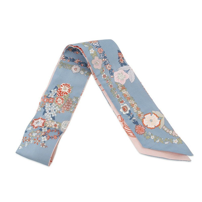 エルメス ツイリー ブリッド・ドゥ・ガラ・アン・フルール&アイライナー Brides de Gala en fleurs HERMES シルク 2025年春夏