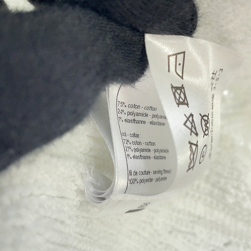 シャネル カーディガン ココマーク コットン レディースサイズ38 P79194 CHANEL 白