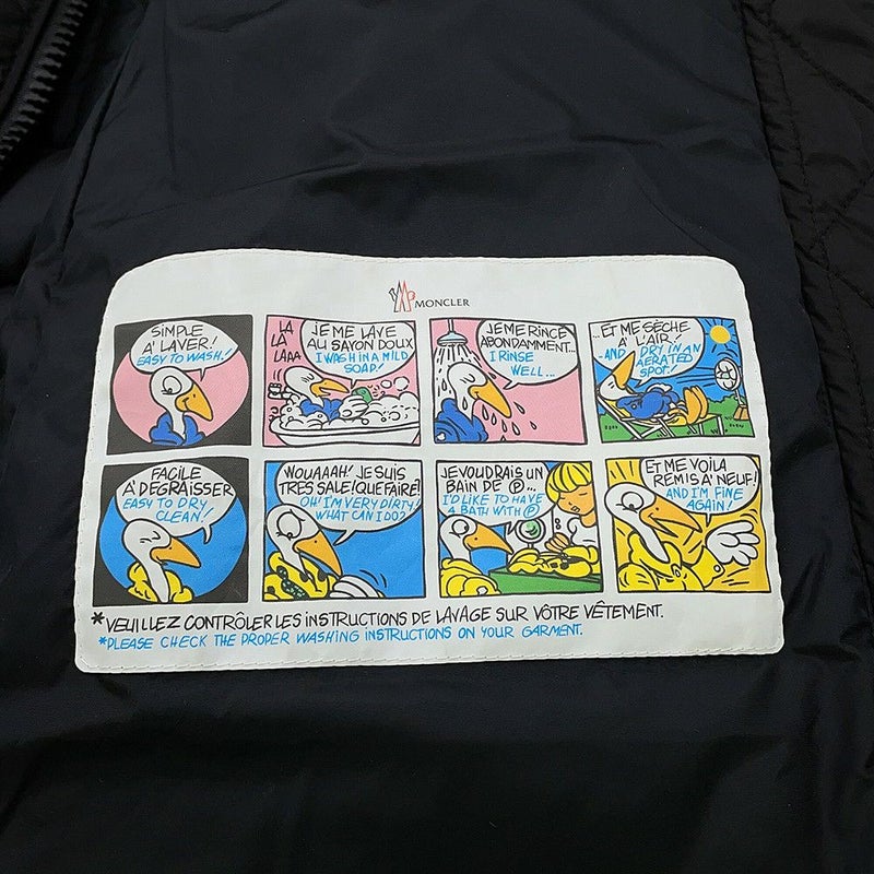 モンクレール ロングダウンジャケット TALEV タレヴ レディースサイズ0 E20934937085 MONCLER 黒